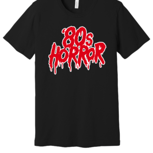 80S HORROR DRIP RED WHITE